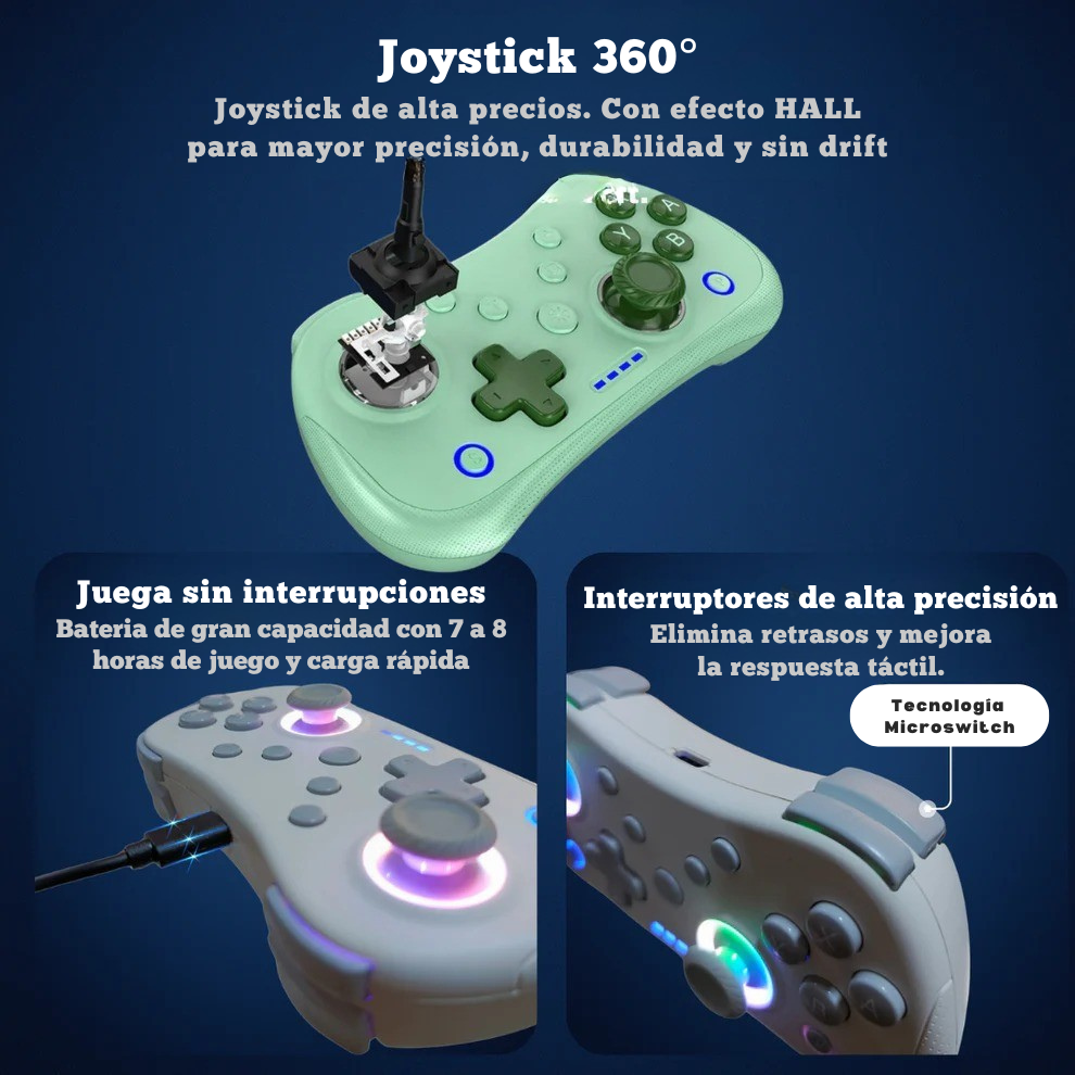 Mando portatil para videojuegos